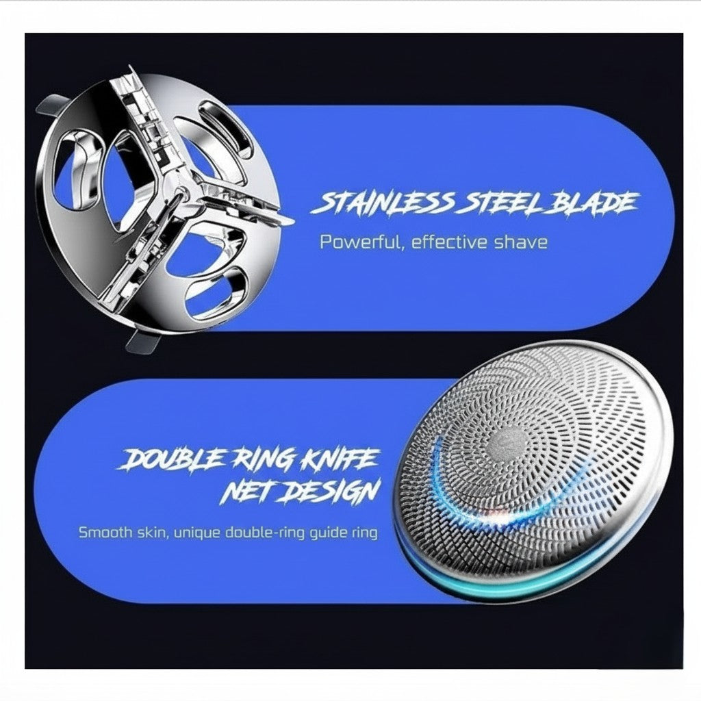 PocketGlide Mini Rotary Shaver